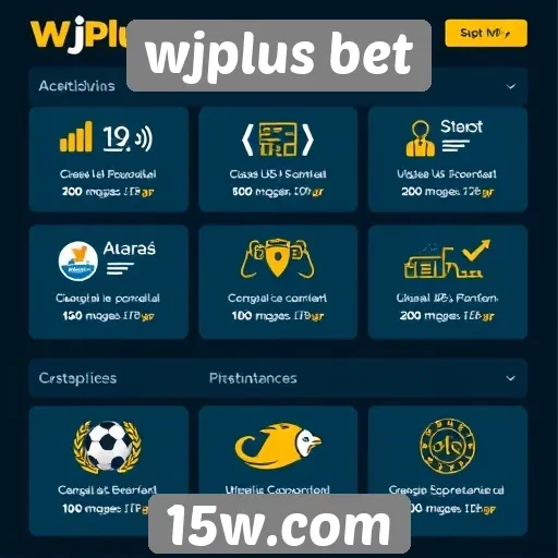 Funcionalidades e recursos do site wjplus bet